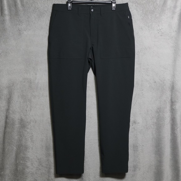 SITKA Territory Pants Mens 36x32 Dark Green Chino Slim Stretch Hiking Hunting